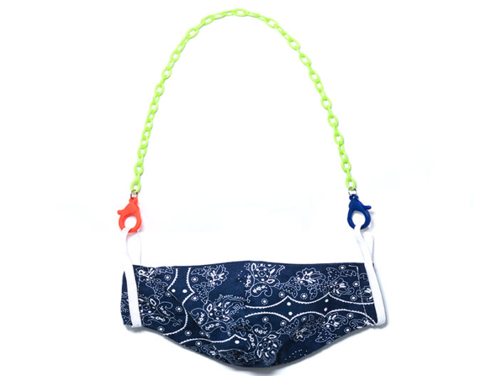 Green Chain Orange & Blue